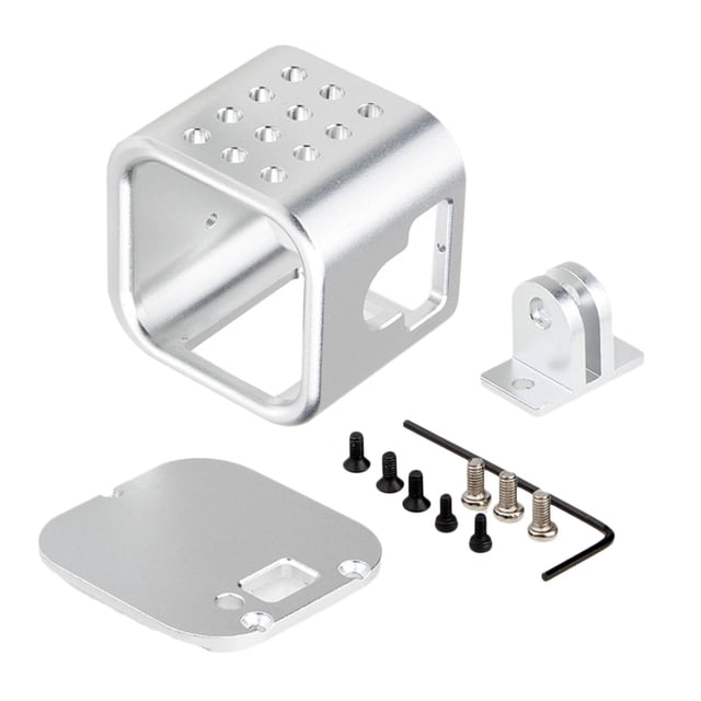Soporte de la caja del marco de la carcasa para los accesorios de la cámara Plata Sunnimix Vivienda protectora