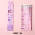 thumbnail image 4 of YIMWNYI Wooden Pencils with Eraser, Pack of 10 for Writing, Drawing, and Sketching, Durable and Comfortable Grip for Easy Use and Long-lasting, 4 of 5