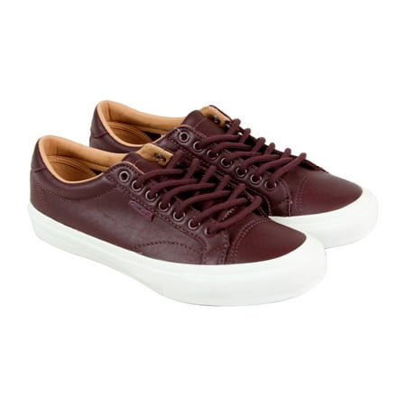black vans with brown laces