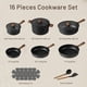thumbnail image 2 of Juego de ollas y sartenes antiadherentes utensilios de cocina 16 piezas, 2 of 7