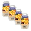 Sweet Orange Essential Oil Wax Melts, Better Homes & Gardens, 2.5 oz (4-Pack)