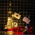 thumbnail image 3 of Cadena de luces solares para tapa de botella de vino a prueba de lluvia para exteriores - blanco cálido 1 metro 10 luces, 3 of 6