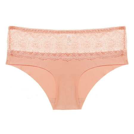 GENGING Panties for Women Women s Sexy Roll Back Clearance Items Comfortable Breathable Plus High Elastic Large Size Pants Size Womens Briefs Women s Briefs