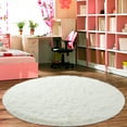 thumbnail image 1 of YouLoveIt Round Fluffy Soft Area Rugs for Kids Room Plush Shaggy Carpet Cute Circle Rug for Kids Boys Girls Bedroom Living Room Home Decor Circular Carpet, 4x4ft, 5.3x5.3ft, 6x6ft, 1 of 8