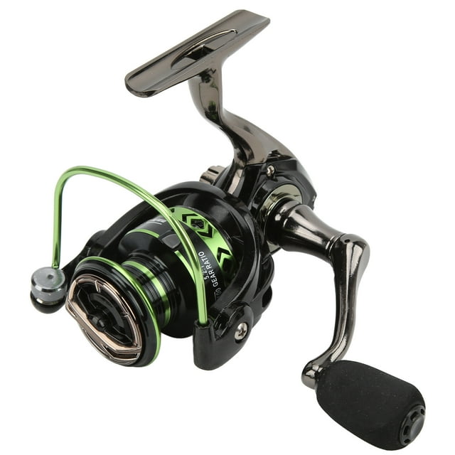 Carrete Giratorio De Alta Velocidad, 5.2: 1 Carrete Giratriz De Pesca De Pesca De Alto Rendimiento Roining De Alto Rendimiento Larga Capacidad De Servicio De Larga Duración Para