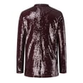 thumbnail image 4 of JFBUJC Blazer à Sequins pour Femmes, Veste Ouverte à Manches Longues, Cardigan de Fête Scintillant, 4 of 5