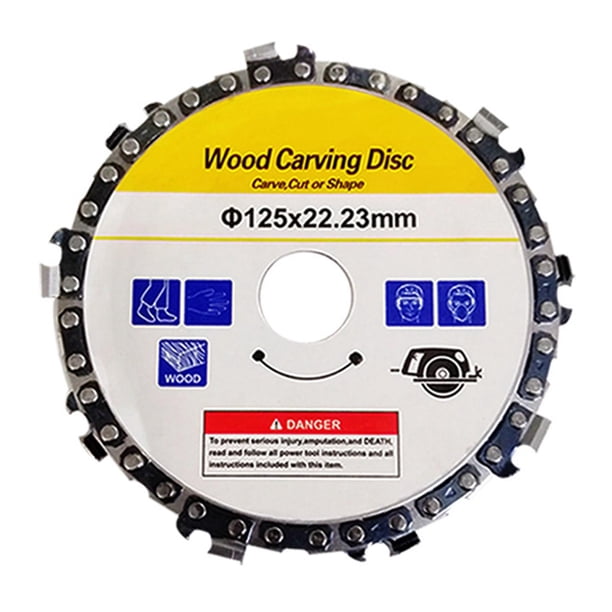 Disco de Cadena Shamjiam para Tallado de Madera 5 Pulgadas