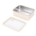 thumbnail image 1 of 304 Boîte à lunch en acier inoxydable avec couvercle d'étanchéité hermétique, récipient de rangement alimentaire visible pour les repas en déplacement, boîte à lunch, 1 of 7