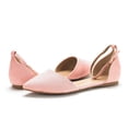 thumbnail image 2 of Dream Pairs Women's Casual Ballet Flats Shoes Pointed Toe Wedding Party Flats Comfortable Dressy Flats for Women Flapointed-New Pink Size 6.5, 2 of 3