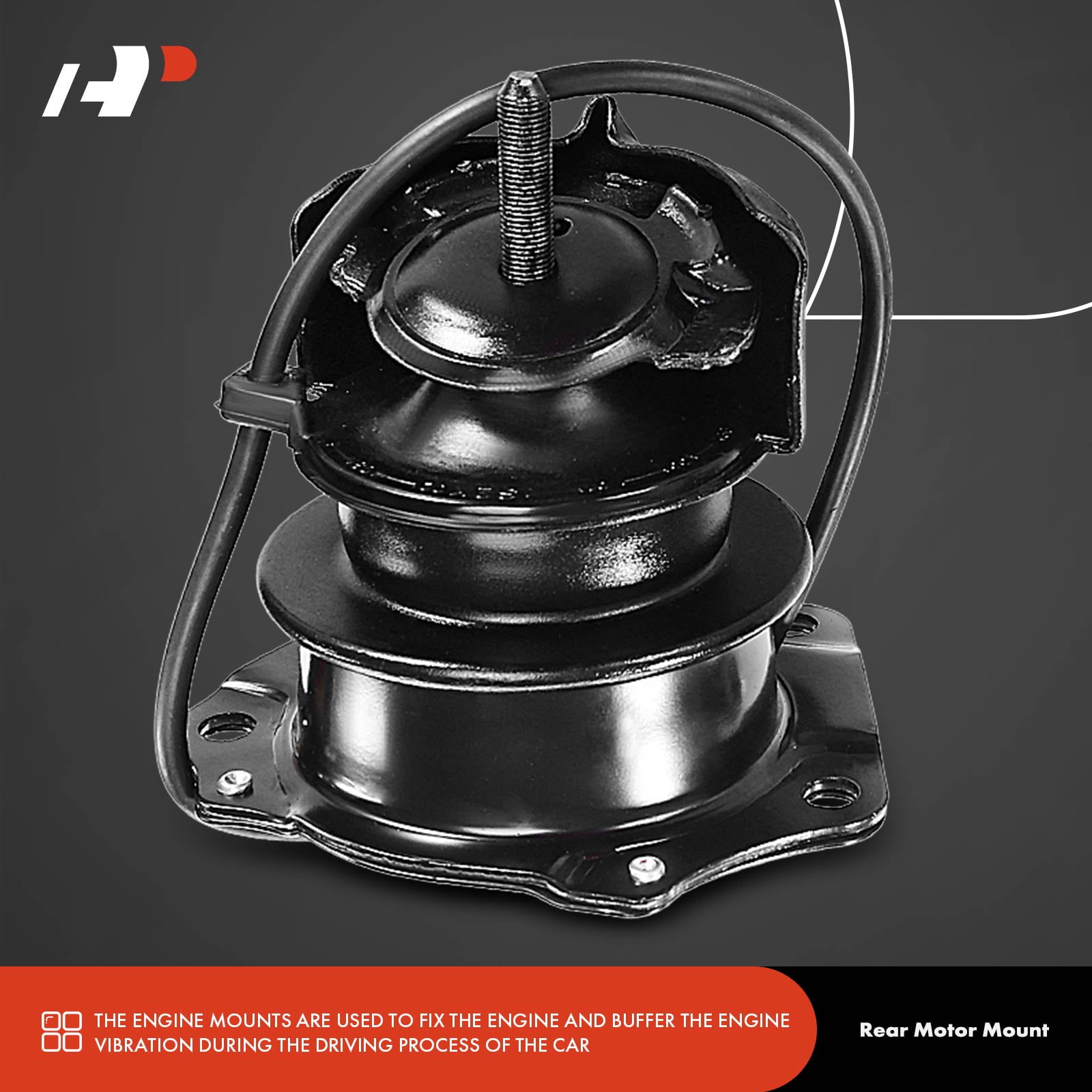 A-Premium 4PCS Engine Motor Mount and Transmission Mount Kits Compatible with Honda Accord 1998 1999 2000 2001 2002 2.3L Automatic Transmission