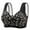Black, variant on Patlollav Bras for Women, Womans Embroidered Glossy Comfortable Breathable Bra Underwear No Rims