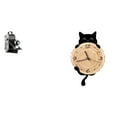 thumbnail image 1 of Adorno De Estatua De Resina Y Reloj De Pared, Accesorio Decorativo Para Armarios, Oficina, Dormitorio, Bar Familiar, Habitación Infantil, Ligero, único, Regalo De Escaparate., 1 of 8