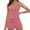 Pink, variant on UAMVSH Womens Pajama Sets 2 Piece Sleeveless Summer Pjs Comfy V Neck Tank Top and Drawstring Shorts Sleepwear Set