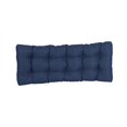 thumbnail image 2 of Blazing Needles 51-inch by 19-inch Tufted Solid Outdoor Spun Polyester Loveseat Cushion, 2 of 3
