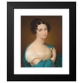 thumbnail image 2 of Carl von Saar 12x14 Black Modern Framed Museum Art Print Titled - Portrait Despina Nitto, 2 of 5
