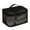 Black B, variant on Yonrjhukm Large Capacity Transparent Travel Toiletry Bag, Double Layer Portable Organizer for Cosmetics, Daily Necessities, and Accessories, Multifunctional with Zipper and Handle Strap
