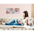 thumbnail image 2 of Flower Canvas Wall Art for Bedroom Woman Wall Decor Pink White Flowers Picture 3 Piece Framed Artwork Modern Plant Floral Canvas Prints for Kitchen Home Bathroom Girls Room Wall Decoration 12"x16", 2 of 6