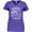 Purple, variant on Inktastic Summer Vacation Mode Daytona Beach Florida Women's V-Neck T-Shirt
