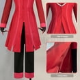 thumbnail image 5 of Peluca de disfraz de Cosplay de HOLOUN Haz Hotel Anime Alastor, red de rosas, fibra sintética, tamaño ajustable, regalo de Halloween para convención de disfraces, 5 of 5