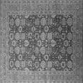 thumbnail image 1 of Ahgly Company Indoor Square Oriental Gray Industrial Area Rugs, 5' Square, 1 of 4