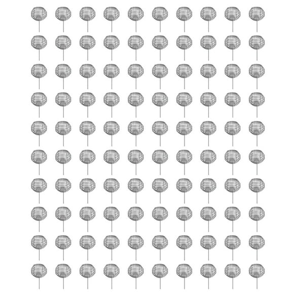 100pcs Fertilizer Mesh Basket Stainless Steel Garden Nutrition Cups Small Size Bonsai Fertilization Basket for Garden Yard Home