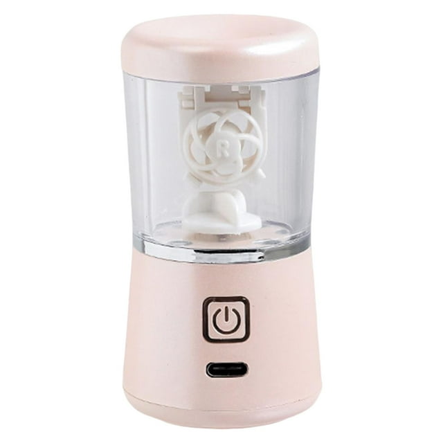 Milaget Mini Nettoyeur de Lentilles Automatique Outils de Nettoyage Intelligent USB Rose