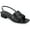 Black, variant on Womens Tabatha Flat Sandals, Widths Available