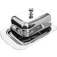 thumbnail image 3 of Mayor & Boch Rectangular Stainless Steel Butter Dish with cover, 3 of 3