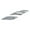 Chrome, variant on APS Compatible with Nissan Armada 2004-2007 & 04-06 Titan & 07 Titan Classic with Logo Show Main Upper Stainless Steel Black 8x6 Horizontal Billet Front Grill Grille Insert N65412J
