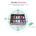 thumbnail image 5 of Sturdy Under Bed Shoe Storage Organizer, Set of 2, Fits Total 24 Pairs, Underbed Shoes Closet Storage Solution with Clear Window, Breathable, 29.3"x23.6"x5.9", Gray, 5 of 7