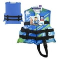 thumbnail image 5 of Oceans7 Child Open Side Life Vest, Durable, Easy Fit, 30-50 lbs, Blue/Green, 5 of 8