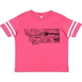 thumbnail image 3 of Inktastic Montana State Word Salad Boys or Girls Toddler T-Shirt, 3 of 5