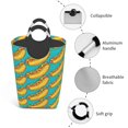 thumbnail image 4 of Lsque Hot Dogs 8 Laundry Basket, Laundry Hamper, Dirty Clothes Hamper for Laundry, Collapsible, Waterproof Laundry Baskets with Aluminum Handles for Laundry, Dorm, Family, 4 of 6