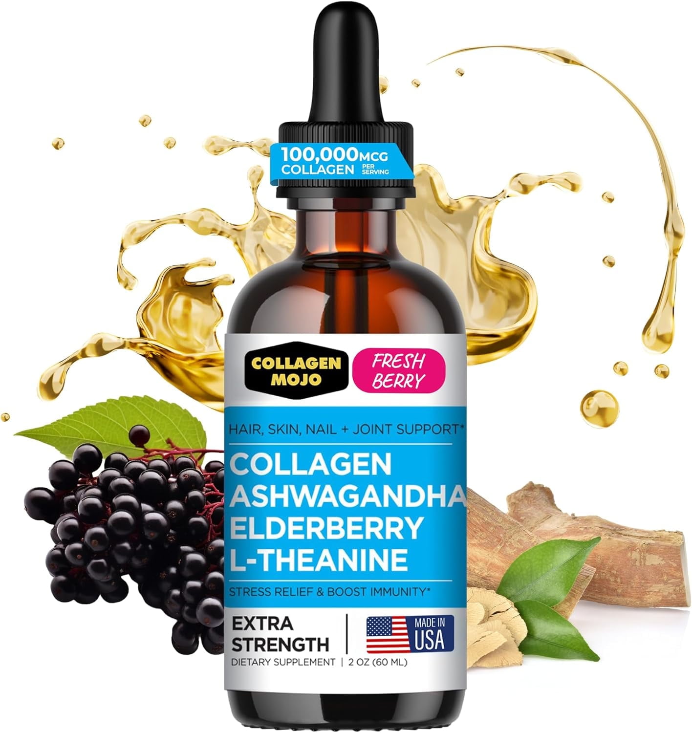 Marine Collagen Liquid 8oz - Walmart.com