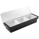 thumbnail image 1 of Caja de fruta Compartimento Snack Recipe Estación de guarnición de plástico para barman, 1 of 5