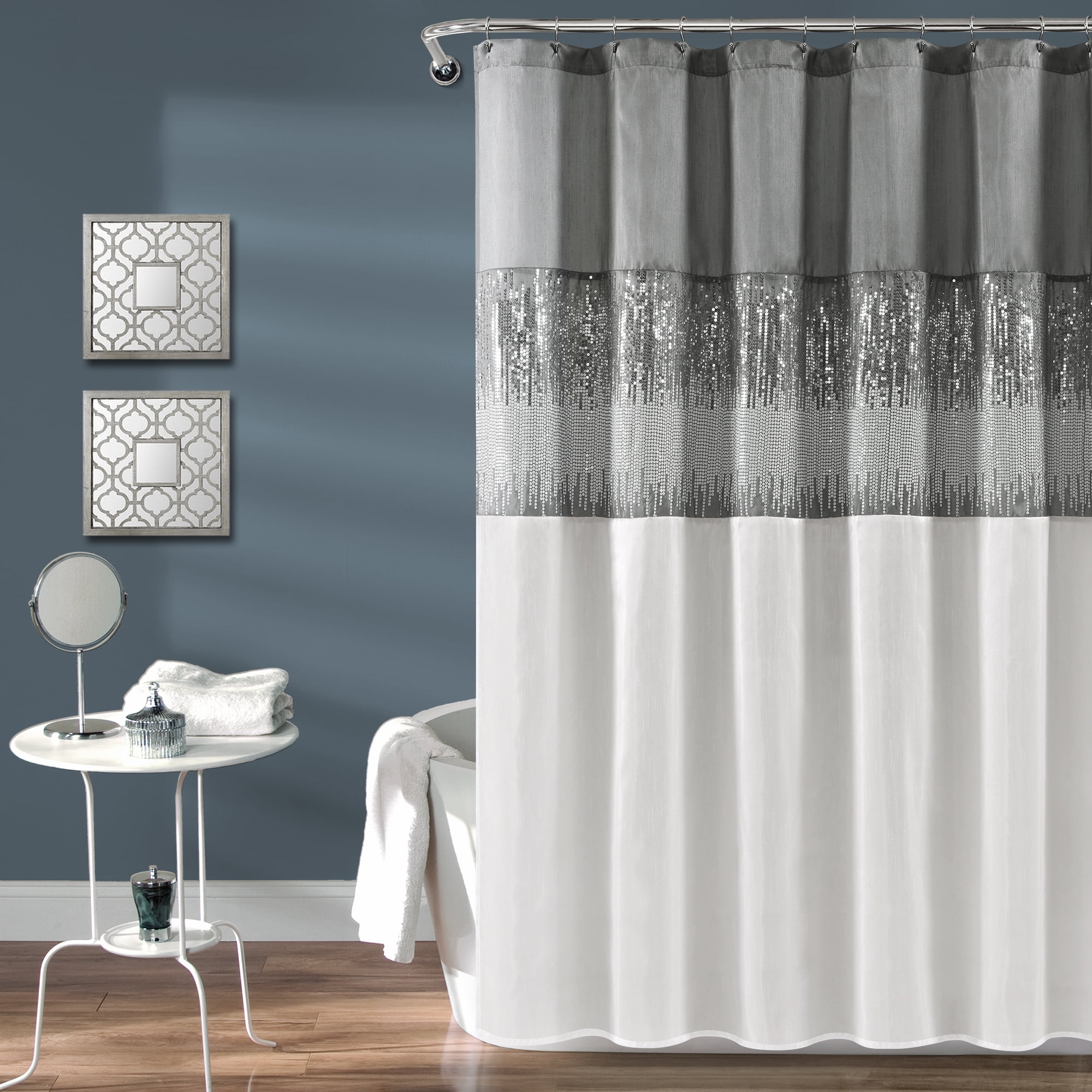 Lush Decor Night Sky 72"X72" Shower Curtain