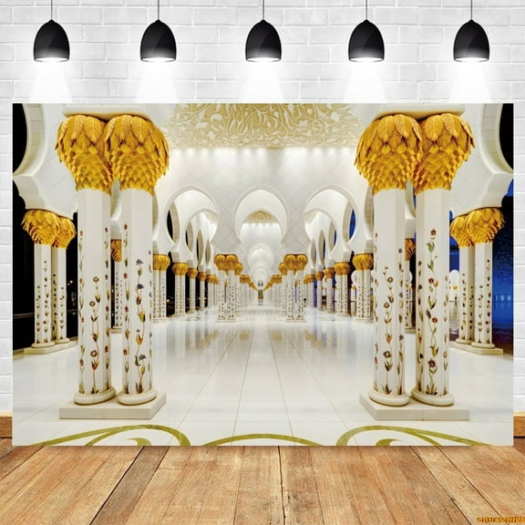 Luxury Castle Photography Backdrop Old Church Red Carpet Stairs Wedding Portrait Baby Birthday Photocall Background r