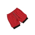 thumbnail image 5 of Men Athletic Shorts, Elastic Waistband Pants with Pocket, Summer Sport Pants, 5 of 9