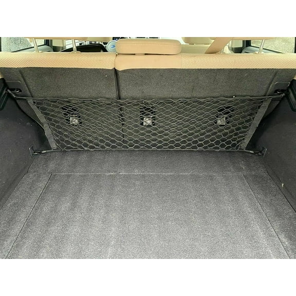 EACCESSORIES EA Trunk Organizer Cargo Net for Subaru Outback 2015-2023 – Envelope Cargo Net for SUV – Premium Mesh Car Trunk Organizer Vehicle Carrier Storage – Compatible with Subaru Outback