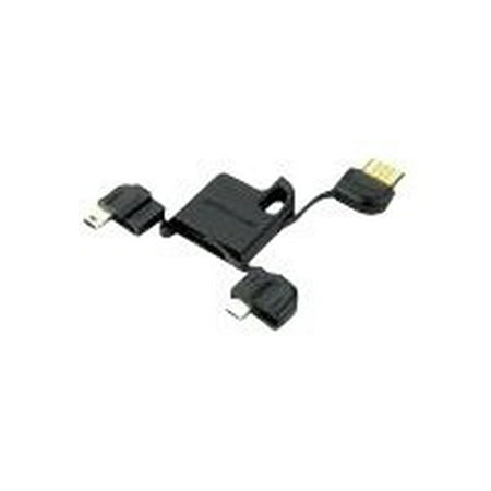 Scosche flipSYNC - Data / power cable - mini-USB Type B, Micro-USB Type B male to USB male