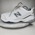 thumbnail image 3 of New Balance 608v4 Mens Training Shoes White Blue Size 10.5 Wide 4E MX608v4W, 3 of 6