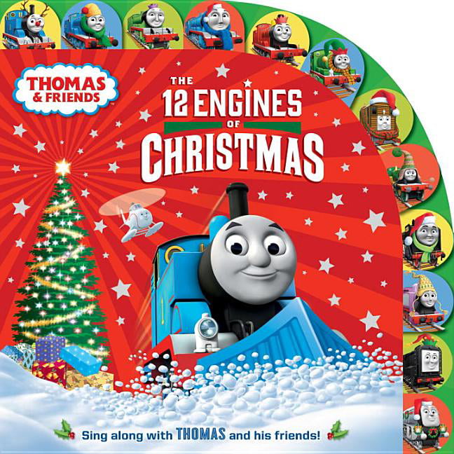 The 12 Engines of Christmas (Thomas & Friends) (Board book) 