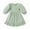 Green, variant on Loopsun Toddler Girls Summer Dresses, Summer Girls' Solid Long Sleeve Round Neck A-line Dress Princess Dress Beige 5-6 Years
