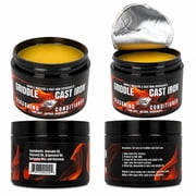 Griddle Seasoning & Cast Iron Conditioner (8 oz) – Premium Oil & Wax Blend for Skillets, Griddles, Dutch Ovens & Flat Top Grills – Non-Stick Protection & Rust Prevention