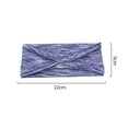 thumbnail image 6 of NIBOLOG Sports Sweatband Ultra-Thin Sweat Absorbing Cool Men Women Fashion Sports Headband for Running, 6 of 8