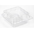 thumbnail image 3 of Clear Takeout Boxes with Stackable Clamshell Design for Visible Food Packing for Picnics, Bakery Packing, and Takeaway Meals., 3 of 4