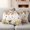 DarkGoldenRod, variant on Fall Grey Orange Outdoor Waterproof Pillow Covers, Thanksgiving Pumpkins Rustic Maple Leaf Decorative Square Throw Pillowcase Sofa Cushion Sham for Patio/Couch/Chair, 20"x20" 2 Pack