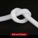 thumbnail image 4 of Tira de silicona flexible Unique Bargains 0.59'x0.39'x6.56 Pies rectangular blanco, 4 of 6
