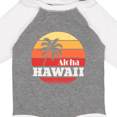 thumbnail image 4 of Inktastic Aloha Hawaii Vacation Retro Vintage Boys or Girls Long Sleeve Baby Bodysuit, 4 of 5