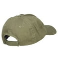 thumbnail image 4 of Crossed Swords Embroidered Low Cap - Olive OSFM, 4 of 5